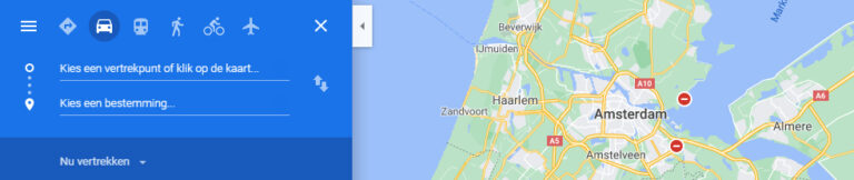 Google Maps Routeplanner - Maak een eigen routebeschrijving